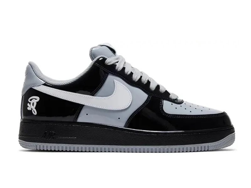 Nike Air Force 1 Black White Sneakers