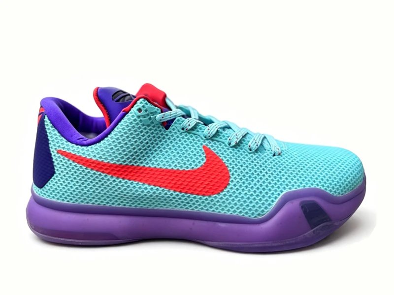 Nike Kobe X Teal Purple Sneakers
