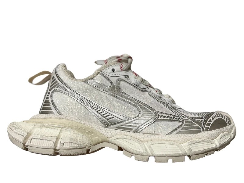 Maison Mihara Yasuhiro Peterson White Silver Sneakers