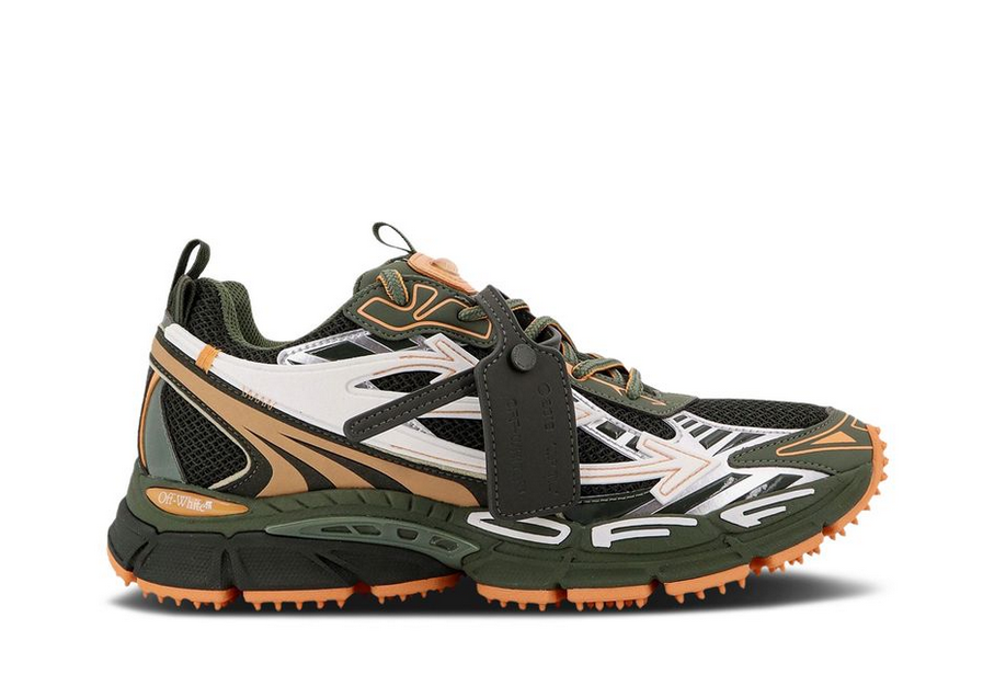 Off-White Odsy-1000 Green Orange Sneakers