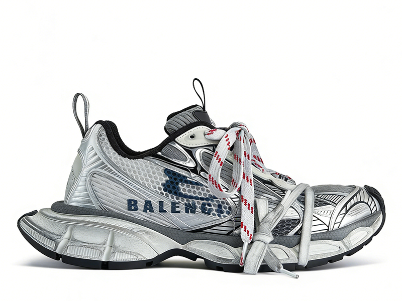 Balenciaga Runner Silver Sneakers