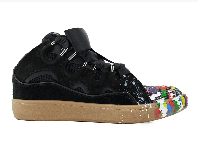 Lanvin Gallery Dept Curb Sneakers Negro
