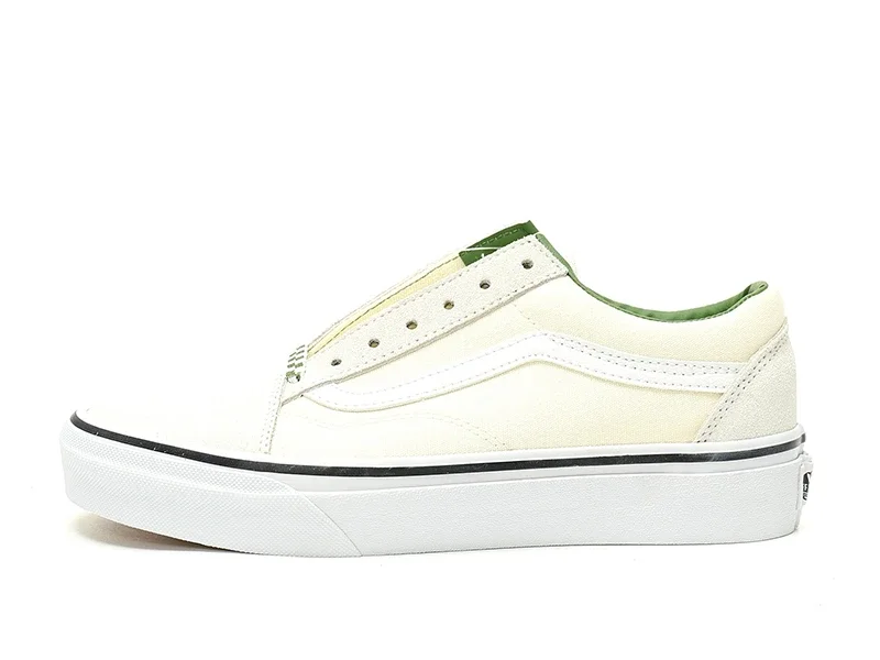 Vans Old Skool Marshmallow White Green