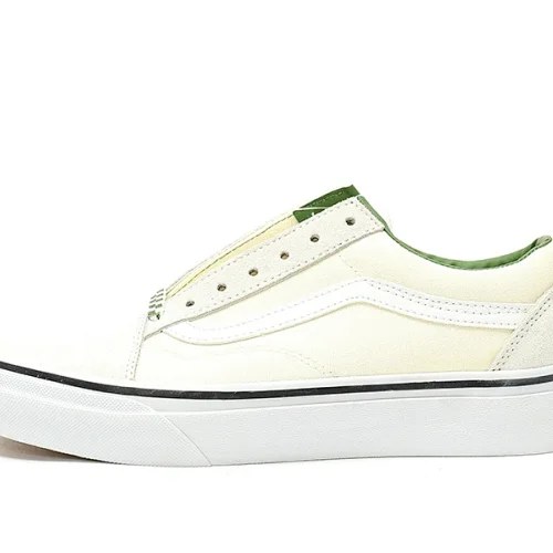 Vans Old Skool Marshmallow White Green