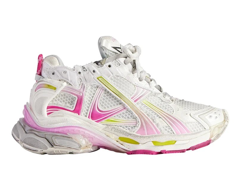 Balenciaga Runner White Pink Sneakers