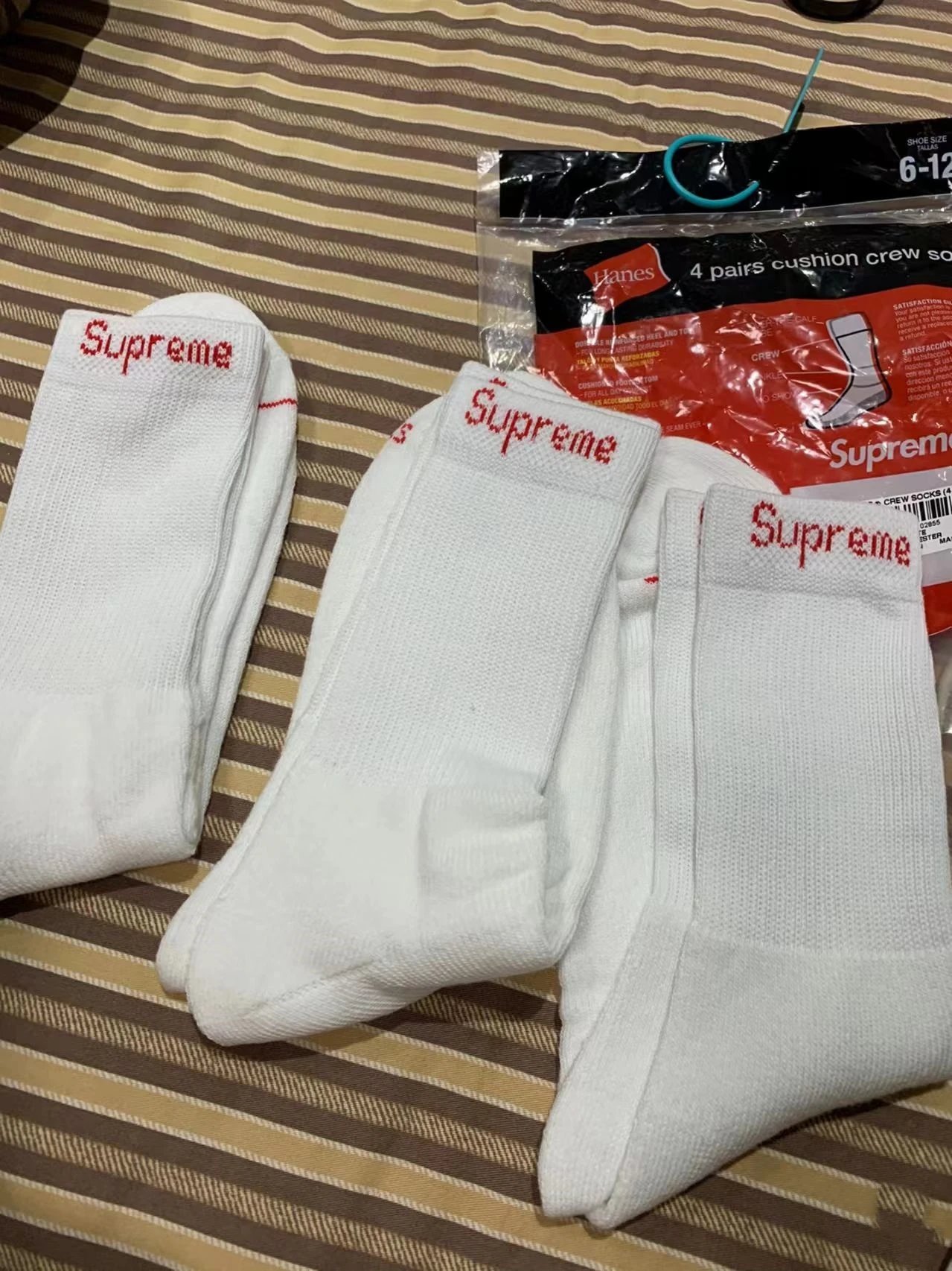 Four pairs of white
