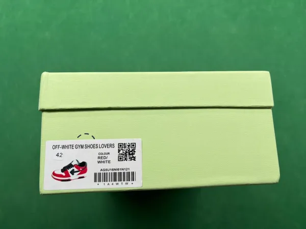Off-White c/o Virgil Abloh Low-Top Sneakers White and Pink - 2