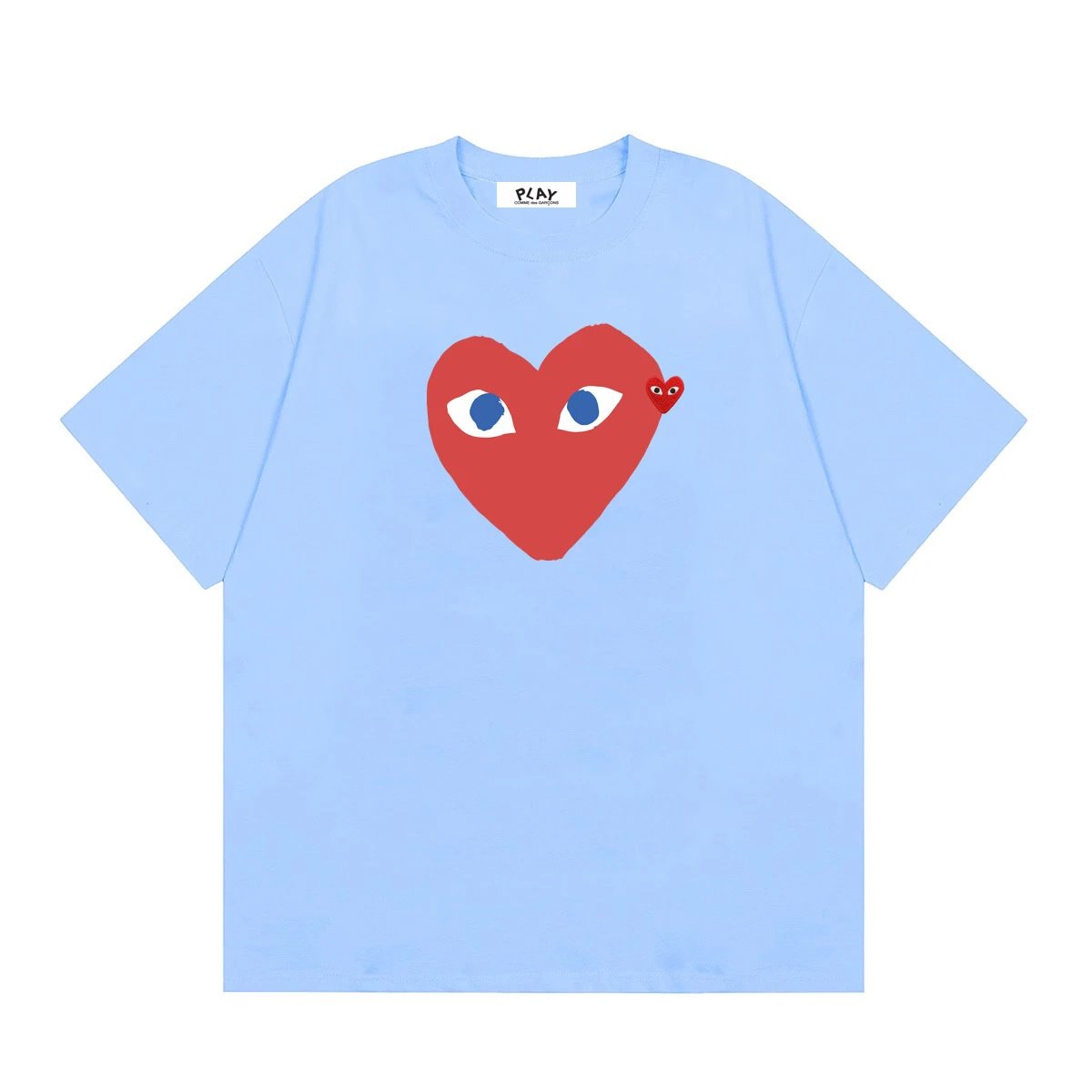 CDG Play Heart Tee 36+ colorways [Premium Quality] foto 4
