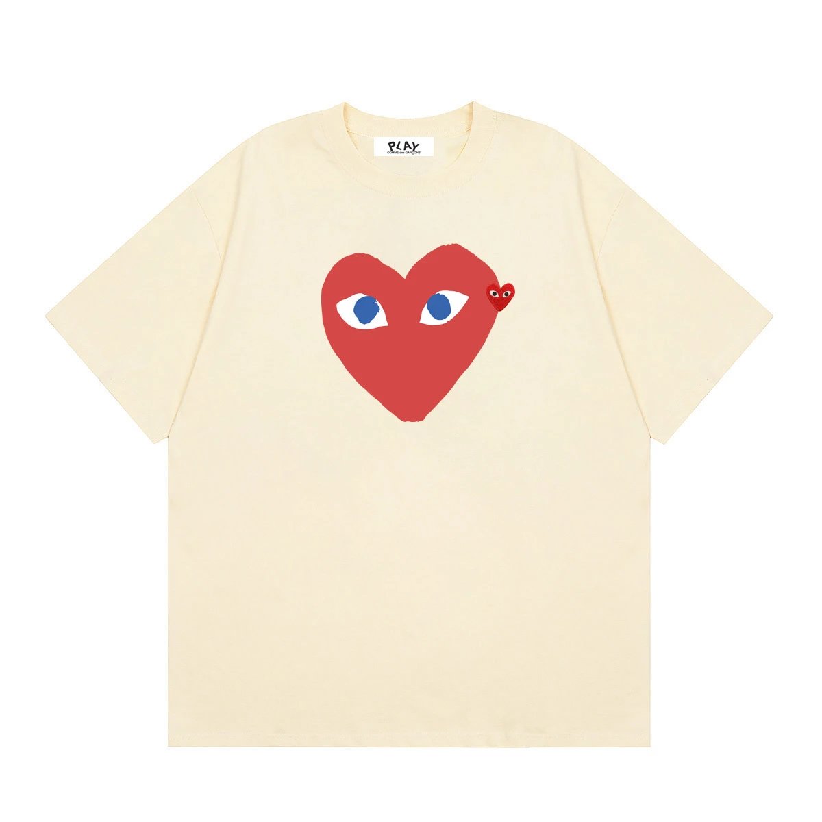 CDG Play Heart Tee 36+ colorways [Premium Quality] foto 5
