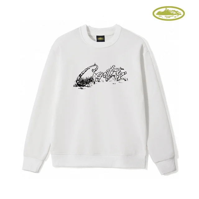 Unbranded Hoodies & Sweatshirts Crewneck sweatshirt with multicolor script graphic product detail image 9