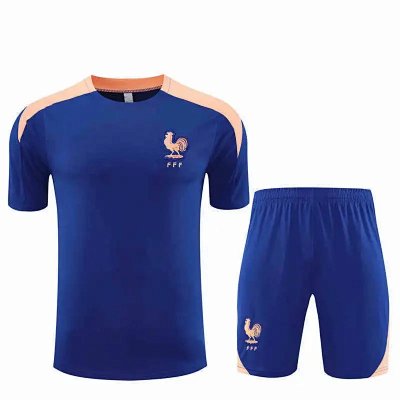 2526 season France Training clothes suit Short sleeve Fan version