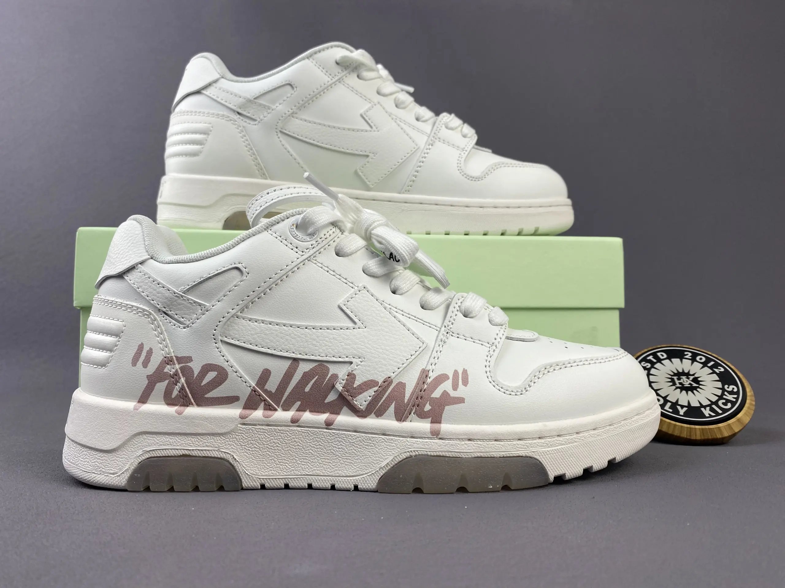 OFF-WHITE Out of Office Low "For Walking" White