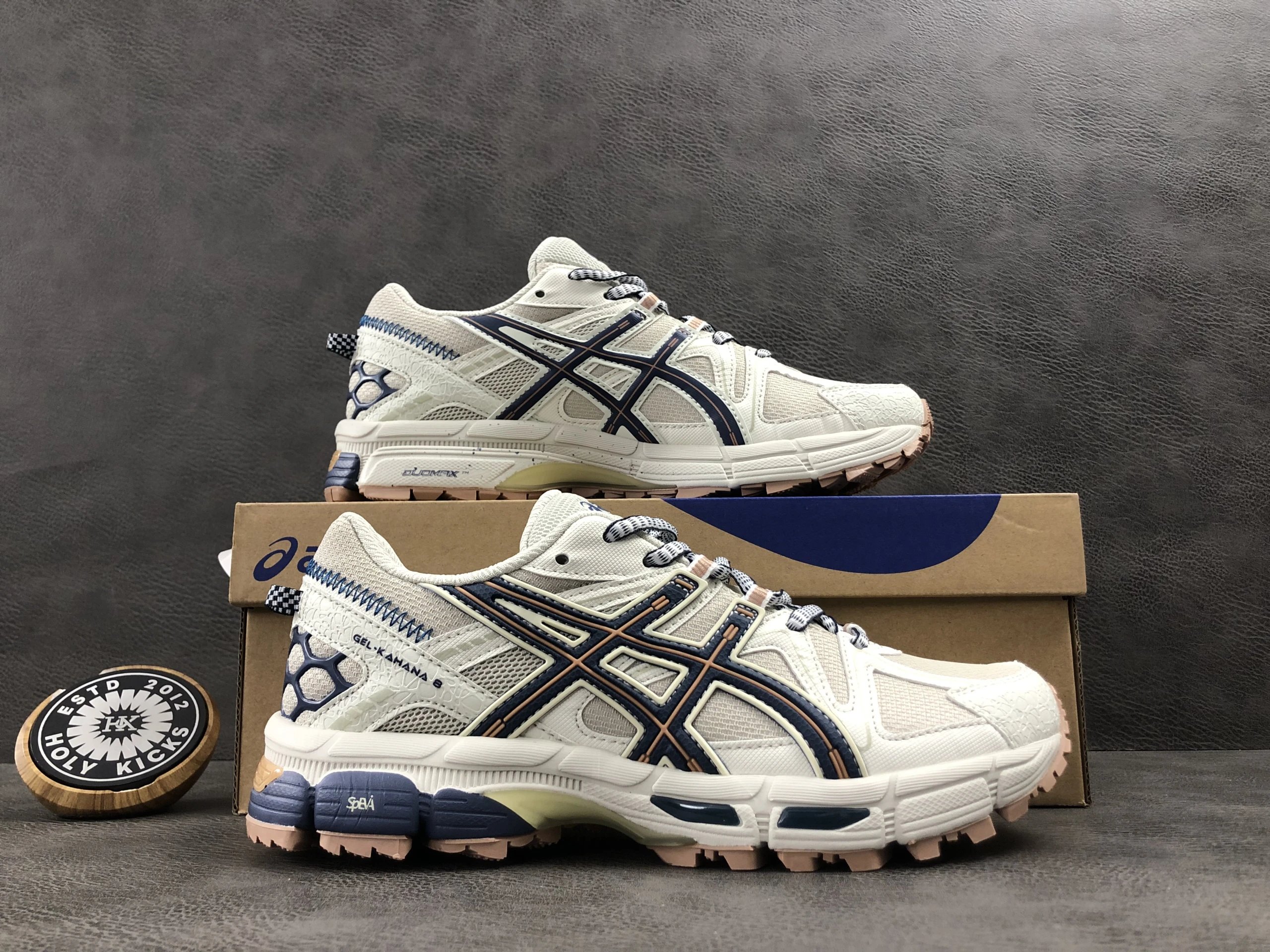 ASICS Gel-Kahana 8 Low Cream Navy