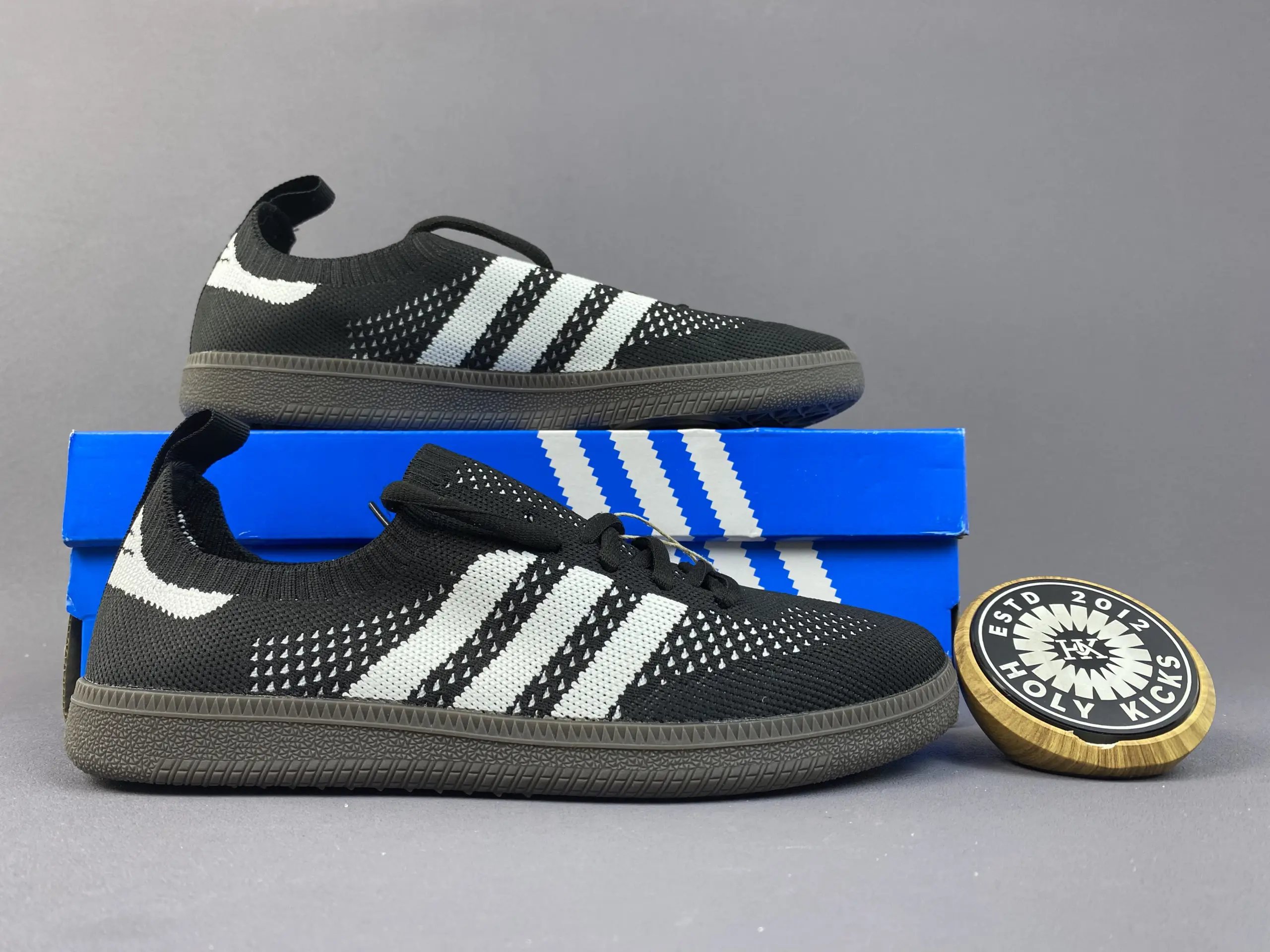 adidas Samba Primeknit Black White CQ2218