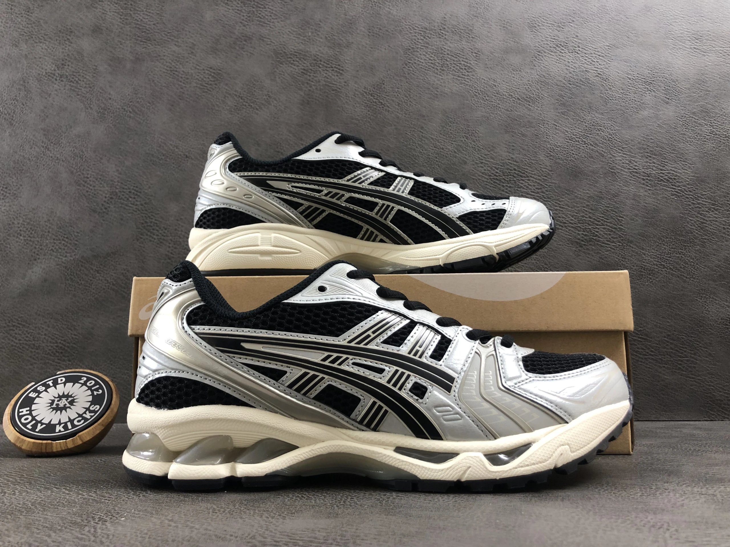ASICS GEL-KAYANO 14 Retro Black Pure Silver 1201A019-006