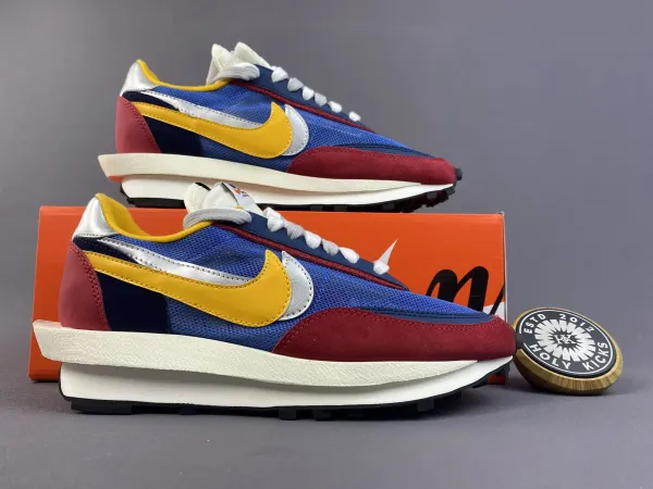 Nike x Sacai Vaporwaffle Multicolor Sneakers - 1