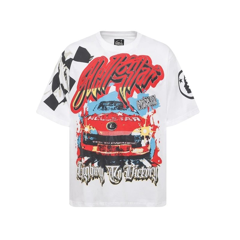 Hellstar Highway To Victory T-shirt White