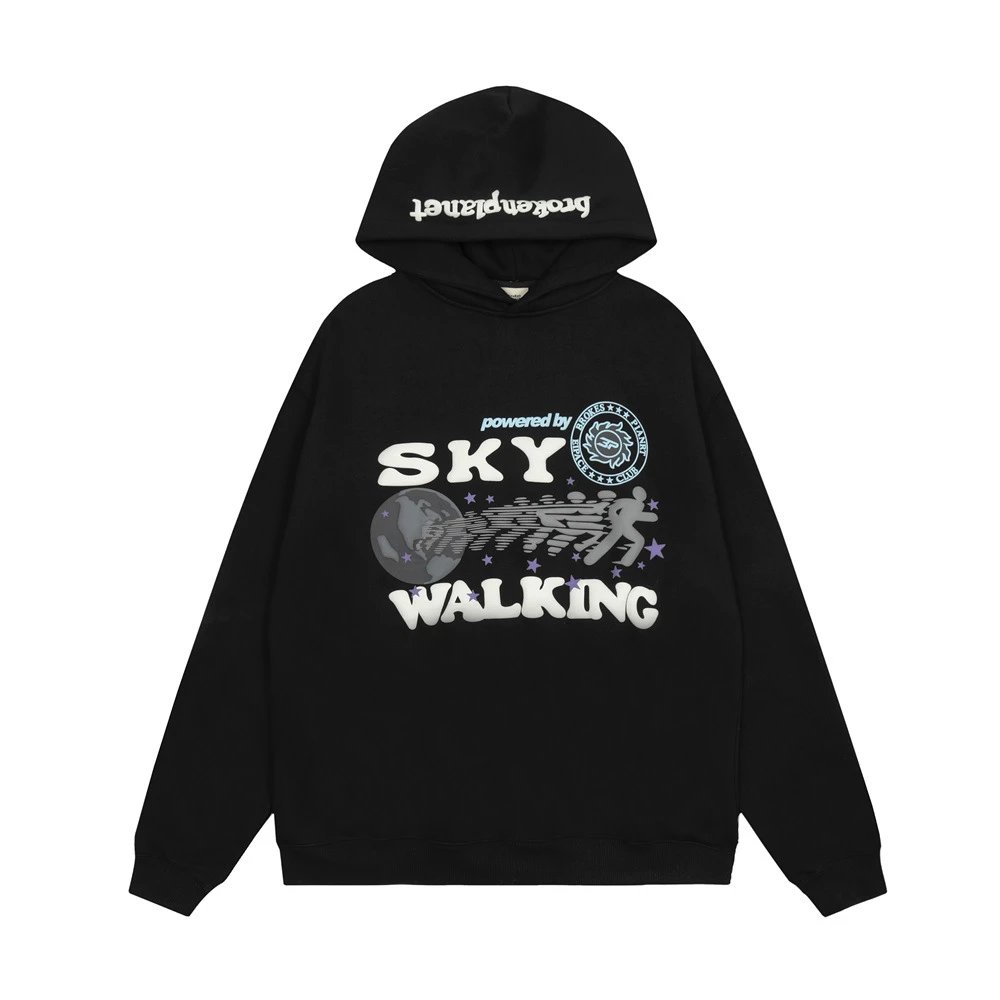 Broken planet hoodie -1