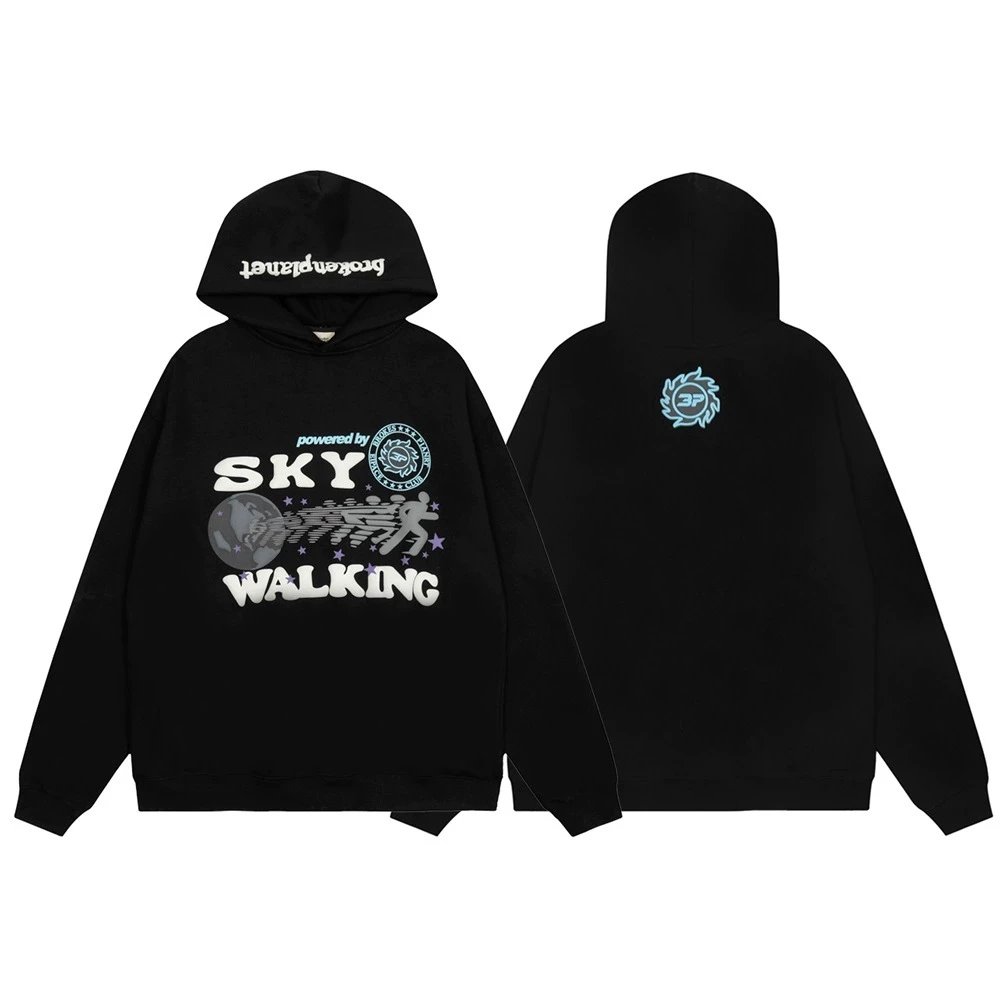 Broken planet hoodie -1