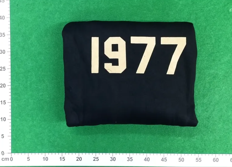Essentials 1977 Ivory Oversized Fleece Hoodie Unisex