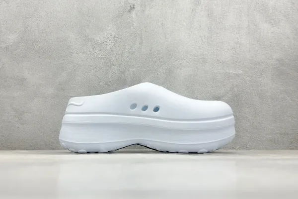 Crocs Platform Clog Off-White Cream Shoes Casual Shoes - 12
