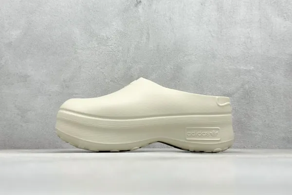 Crocs Platform Clog Off-White Cream Shoes Casual Shoes - 29