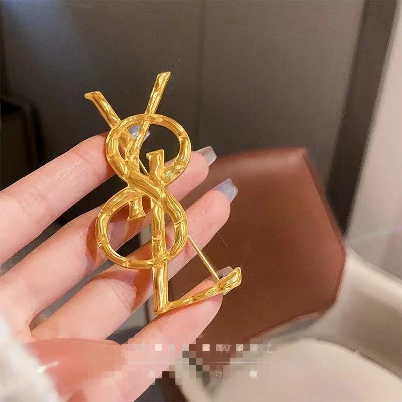 YveSaintLaurent brooch