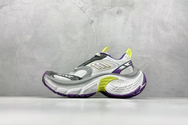 Design Skechers D'Lites 3.0 Gray Metallic Chunky Sneakers - 2