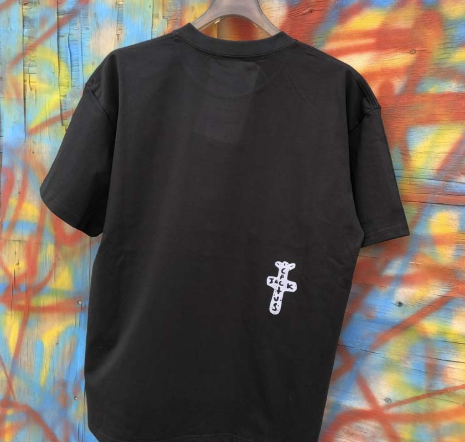 Travis Scott x Nike Cactus Jack Cross Logo Black T-Shirt