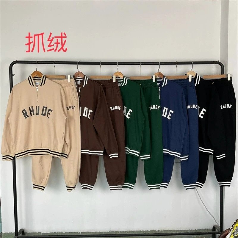 RHUDE suits padded