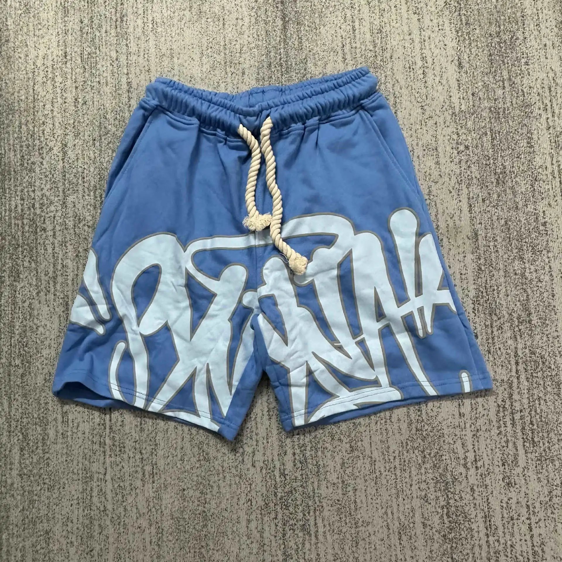 Blue shorts