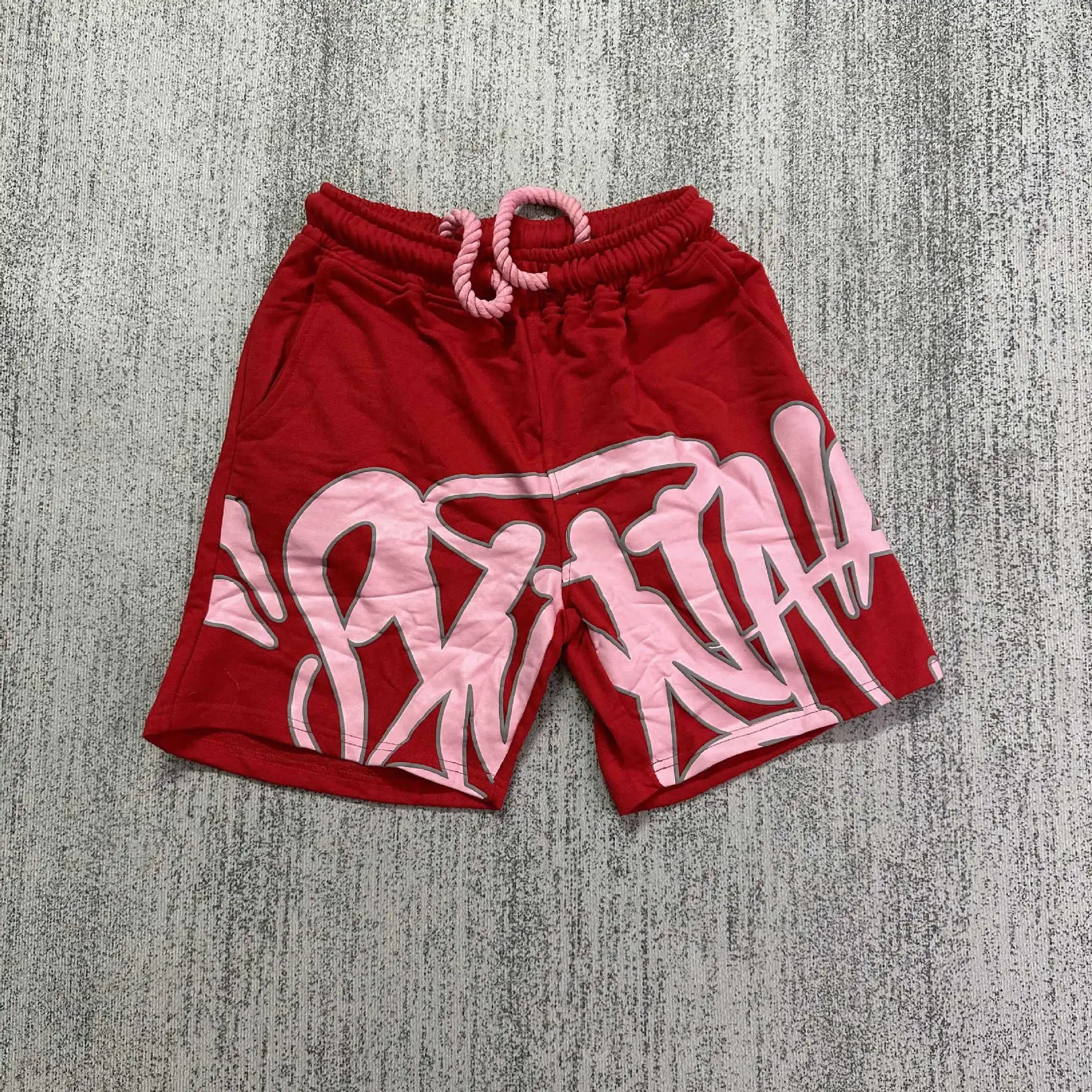 Red shorts