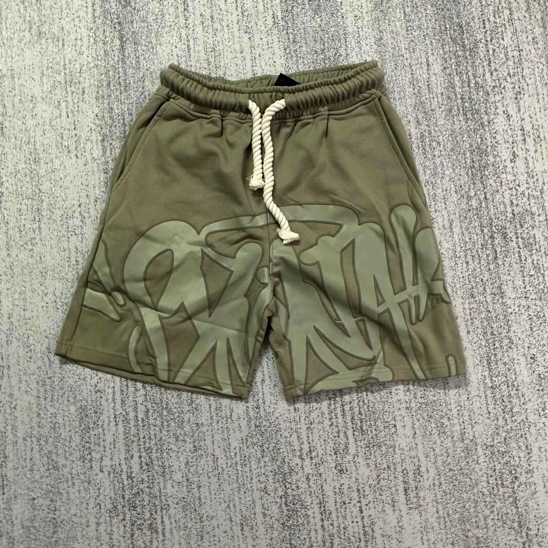 Green shorts