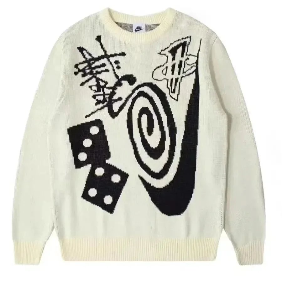 Stussy T-shirt knitted sweater