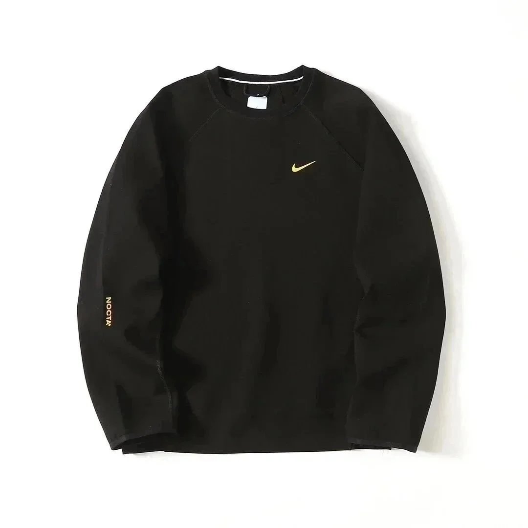 Round Neck Sweatshirt Black