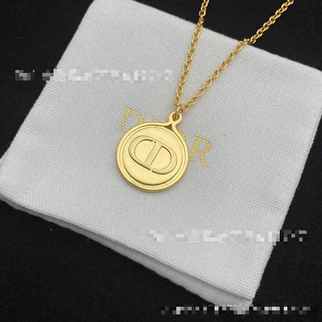 Dior Gold Totem Chain Vintage Palace Earrings