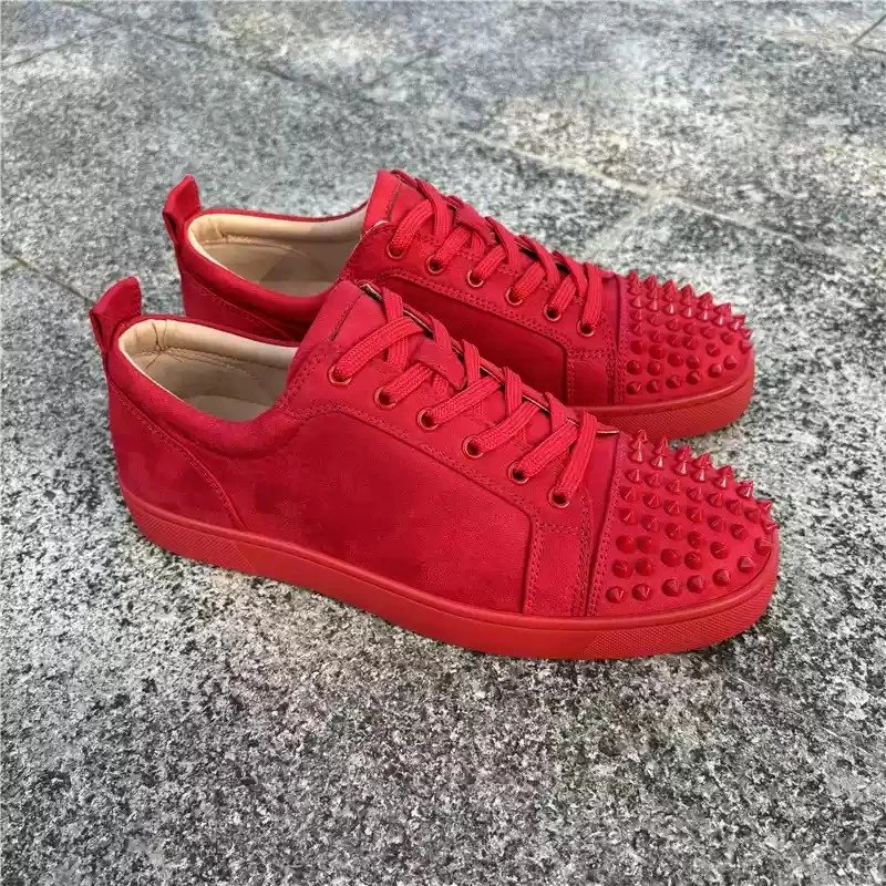 Christian Louboutin Louis Junior Spikes Sneaker Shoes