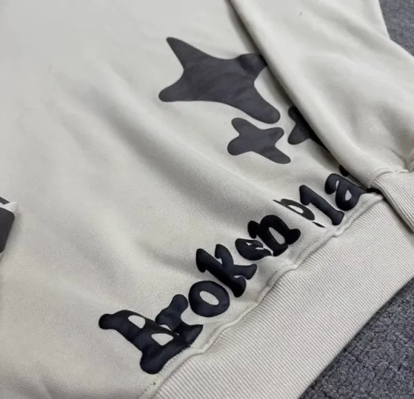 Broken Planet Alone But Not Lonely Hoodie Beige - 9