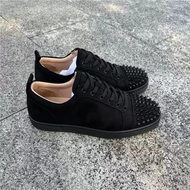 Christian Louboutin Louis Junior Spikes Sneaker Shoes