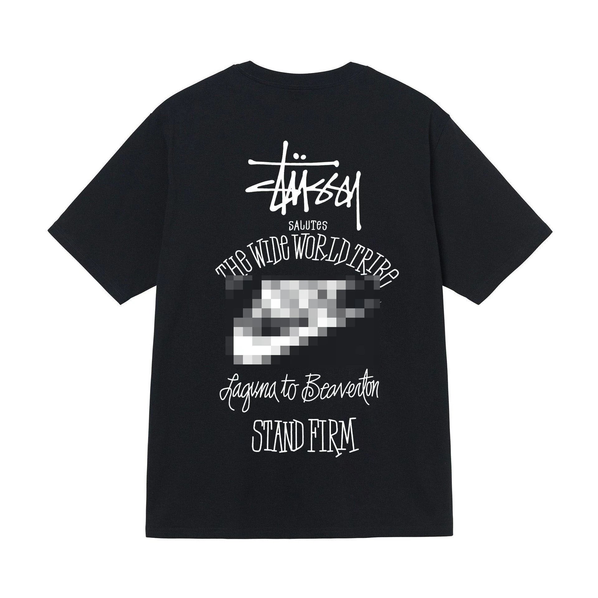 S*N Alliance Lettered Cotton Short Sleeve T-Shirt - Correct Version