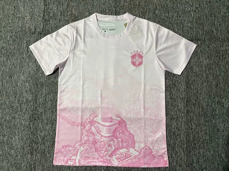 2025-26 Brazil Gray Pink Jesus Pink Label
