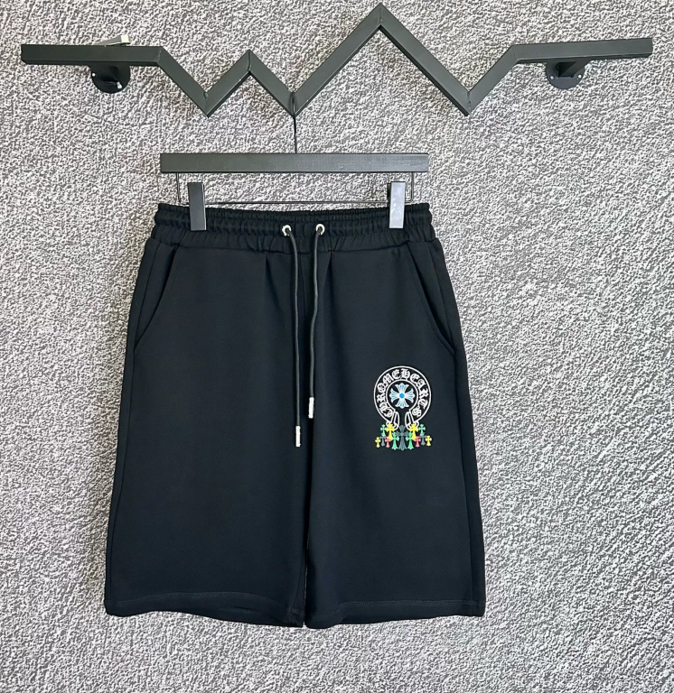 Horseshoe Letter American Style Pure Cotton Shorts