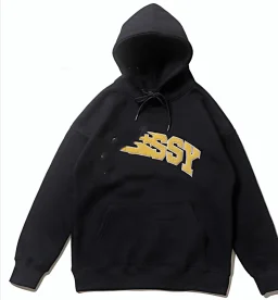 thumbnail for 2024 New American STU Towel Embroidered Hoodie Loose Fleece Thickened Sweatshirt Hoodie
