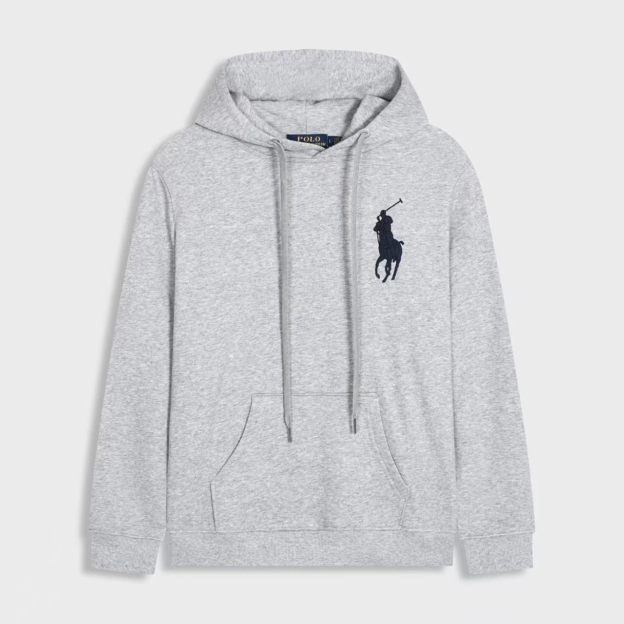 grey hoodie
