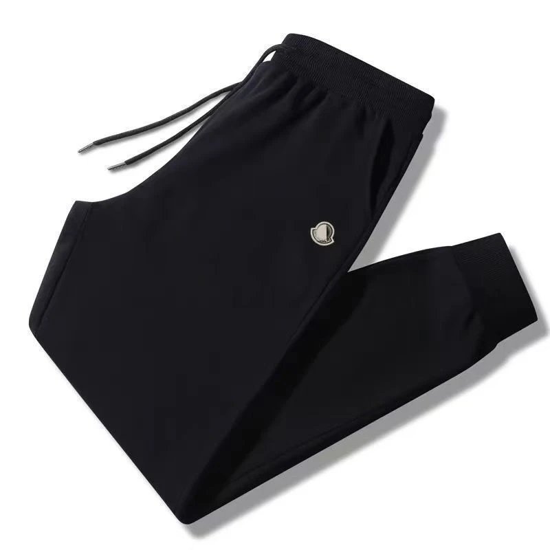 Black Elastic Waist Jogger Pants