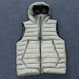 thumbnail for Autumn and winter hooded cotton vest cargo trendy brand thickened warm cotton jacket