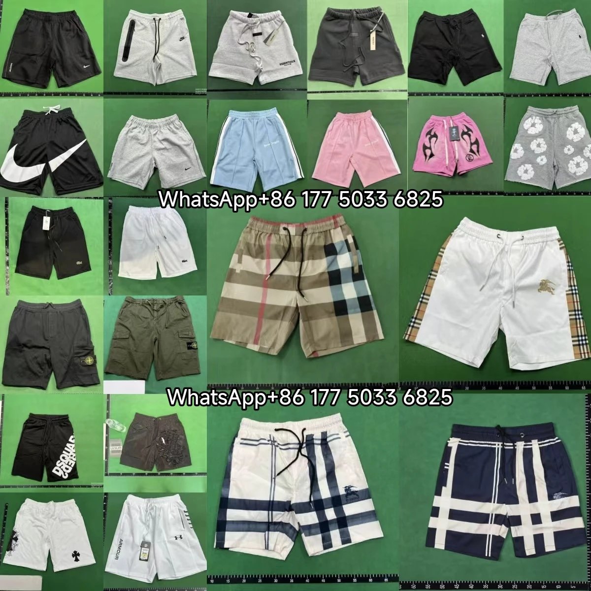 Summer fashion pop shorts collection