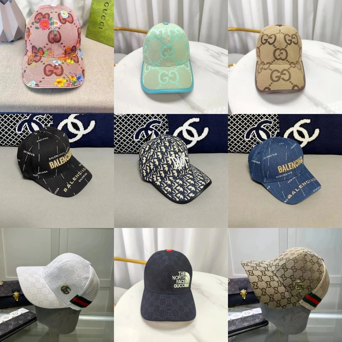 T04 Hundreds of fashion trend hat (non-quality problems do not support no reason to return) [PK Quality] WhatsApp +86 177 5033 6825