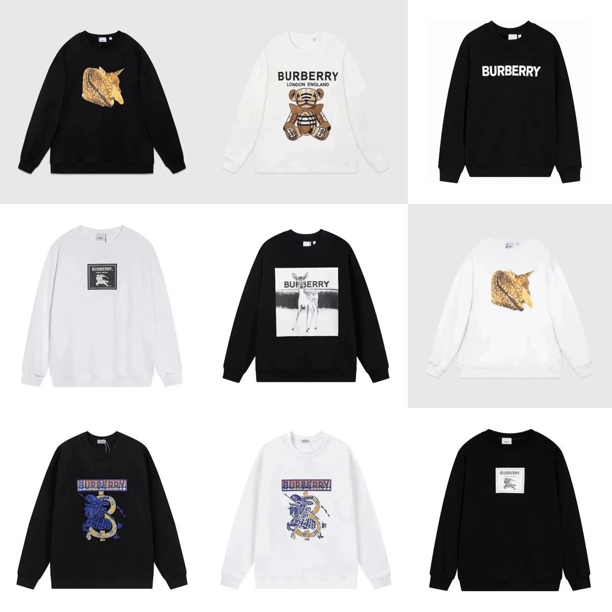 Burberry Graphic Print Sweatsh