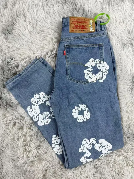 Levi's x Brain Dead Custom Patchwork Denim Jeans Multicolor - 6